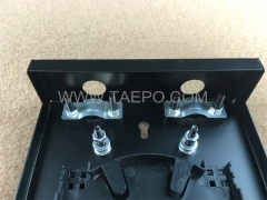 Fiber termination box (FTB), indoor, SC, 8 fibers, cold rolling steel housing with powder coating