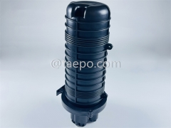 Fiber optic splice closure (FOSC), vertical type, mechanical sealing , 144 fibers