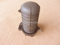 Fiber optic splice closure (FOSC), vertical type, mechanical sealing , 48 fibers