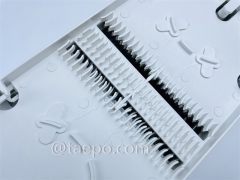 Fiber optic splice closure (FOSC), vertical type, mechanical sealing , 144 fibers