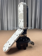 Fiber optic splice closure (FOSC), vertical type, heat shrink sealing, 96 fibers, max 96 bunchy fibers