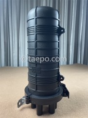 Fiber optic splice closure (FOSC), vertical type, heat shrink sealing, 96 fibers, max 96 bunchy fibers