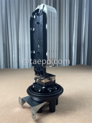 Fiber optic splice closure (FOSC), vertical type, heat shrink sealing, 96 fibers, max 96 bunchy fibers