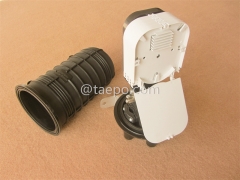 Fiber optic splice closure (FOSC), vertical type, heat shrink sealing , 48 fibers