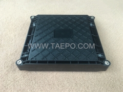 Fiber optic splice closure (FOSC), horizontal type, mechanical sealing, 24 fibers, max 24 bunchy fibers