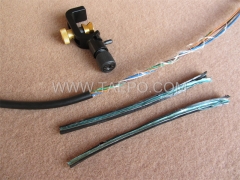 Fiber cable sheath longitudinal and horizontal cutter, suitable for cable diameter 8-28.6mm