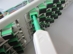 Fiber optic one-click cleaner, FC/SC/ST, 2.5mm