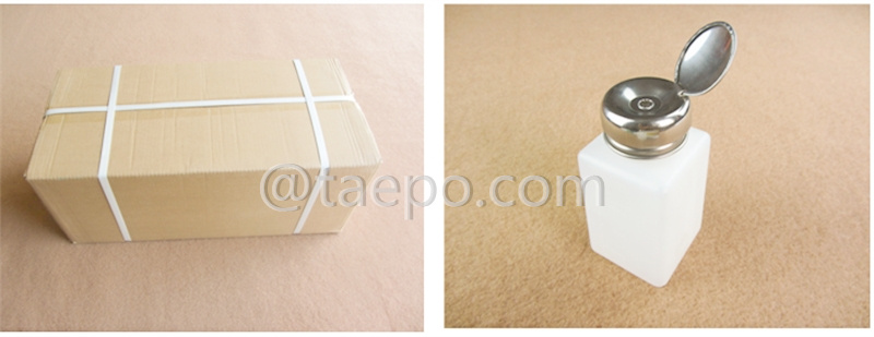 Packing pictures for Alcohol bottle, 200ml