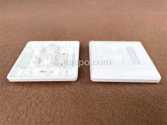 2-port faceplate, 86x86mm, AP style