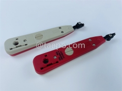 Insertion tool for MDF disconnection block 71 #TP-1401-100, red & grey, with plastic chunk