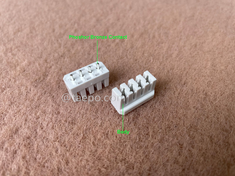 illustration for 4 pins PCB connection module
