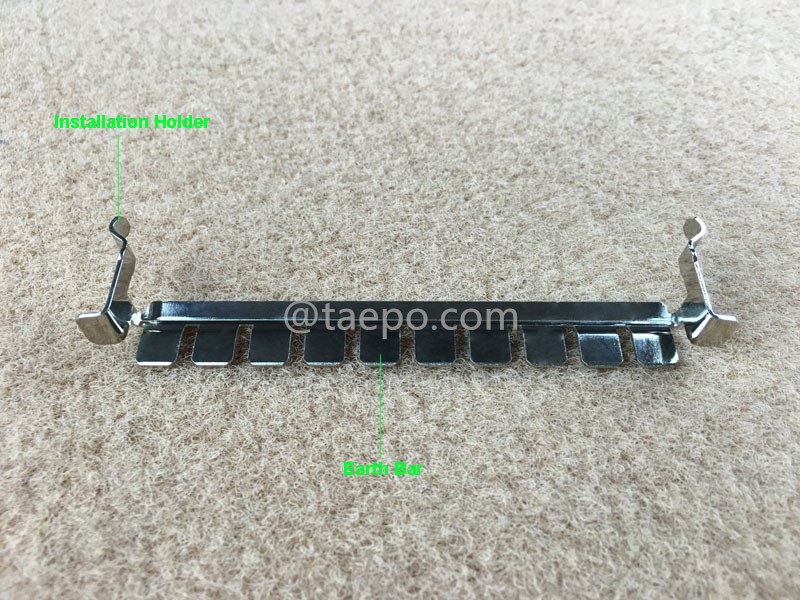 illustration for 10 pairs earth bar for LSA module