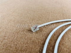 2-pole SM test cord, with test plug to 6P2C modular plug for MDF disconnection block 71 #TP-1401-100, 1.5m
