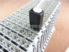 4-pole SM connection cord, with test plug to test plug for MDF disconnection block 71 #TP-1401-100, 1.5m