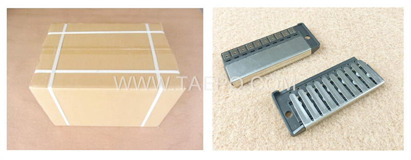 Packing pictures for 5 pairs over-voltage protection magazine 