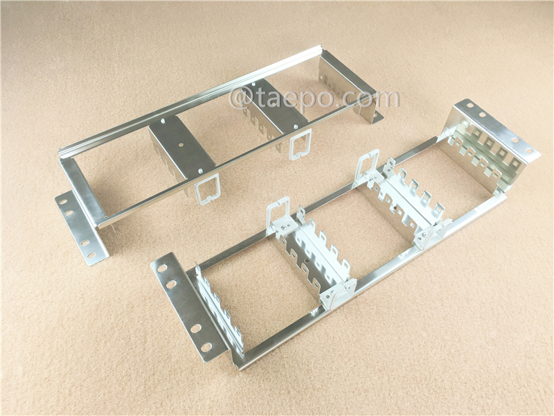 10 pairs LSA rack mounting frame, 15 ways, stainless steel