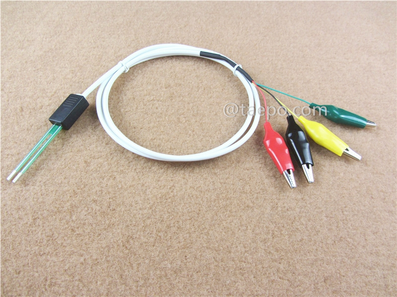4-pole SM test cord, with test plug to alligator clip for MDF disconnection block 71