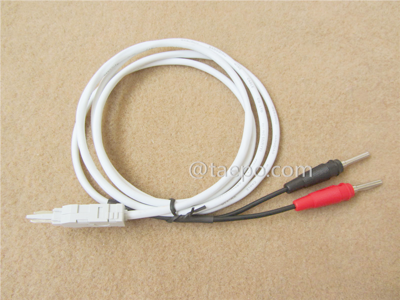 2-pole test cord, LSA test plug to banana plug, 1.5m