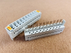 10 pairs 3-pole over-voltage protection magazine for LSA highband module #TP-1205-10P, without GDT arrester