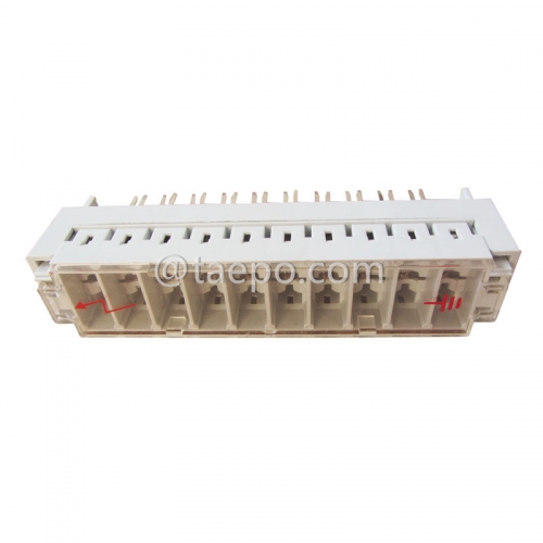 10 pairs 3-pole over-voltage protection magazine for LSA highband module #TP-1205-10P, without GDT arrester