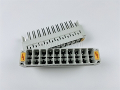 10 pairs 3-pole over-voltage protection magazine for LSA highband module #TP-1205-10P, with GDT arrester