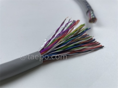 Telephone cable, CAT3, UTP, 25 pairs, bare copper, 0.5mm, solid conductor