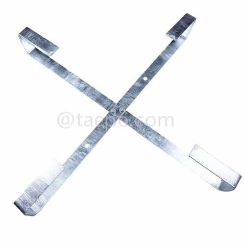 Cable loop holder for poles, 760x38x4mm